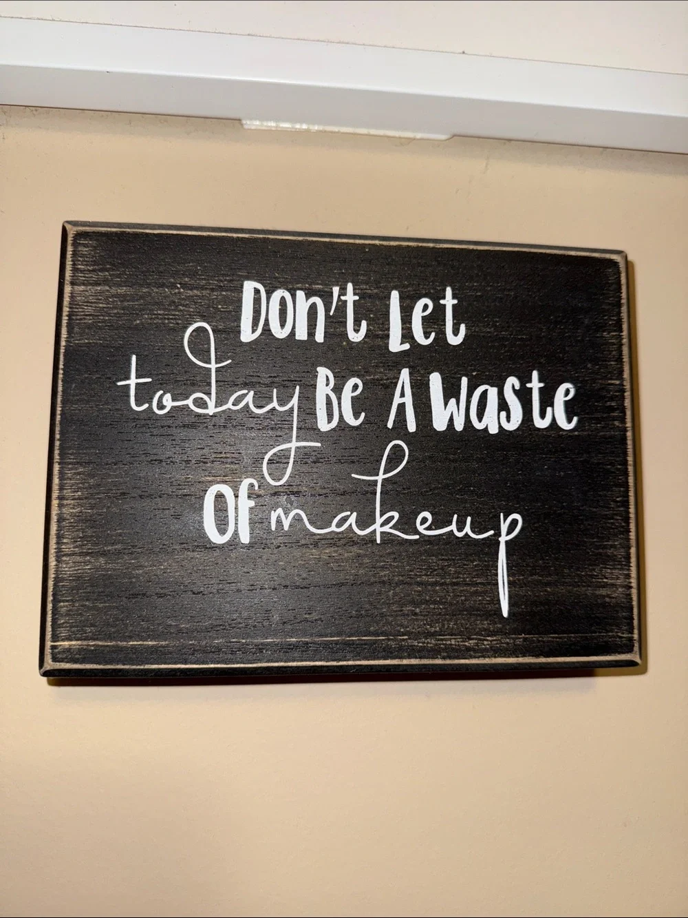 Makeup Wall Art Set - Black & White Eyelash and Quote Prints